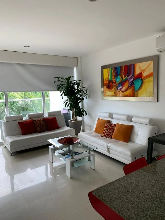 Apartamento Confort Frente A La Playa En Cartagena! 0*, Cartagena