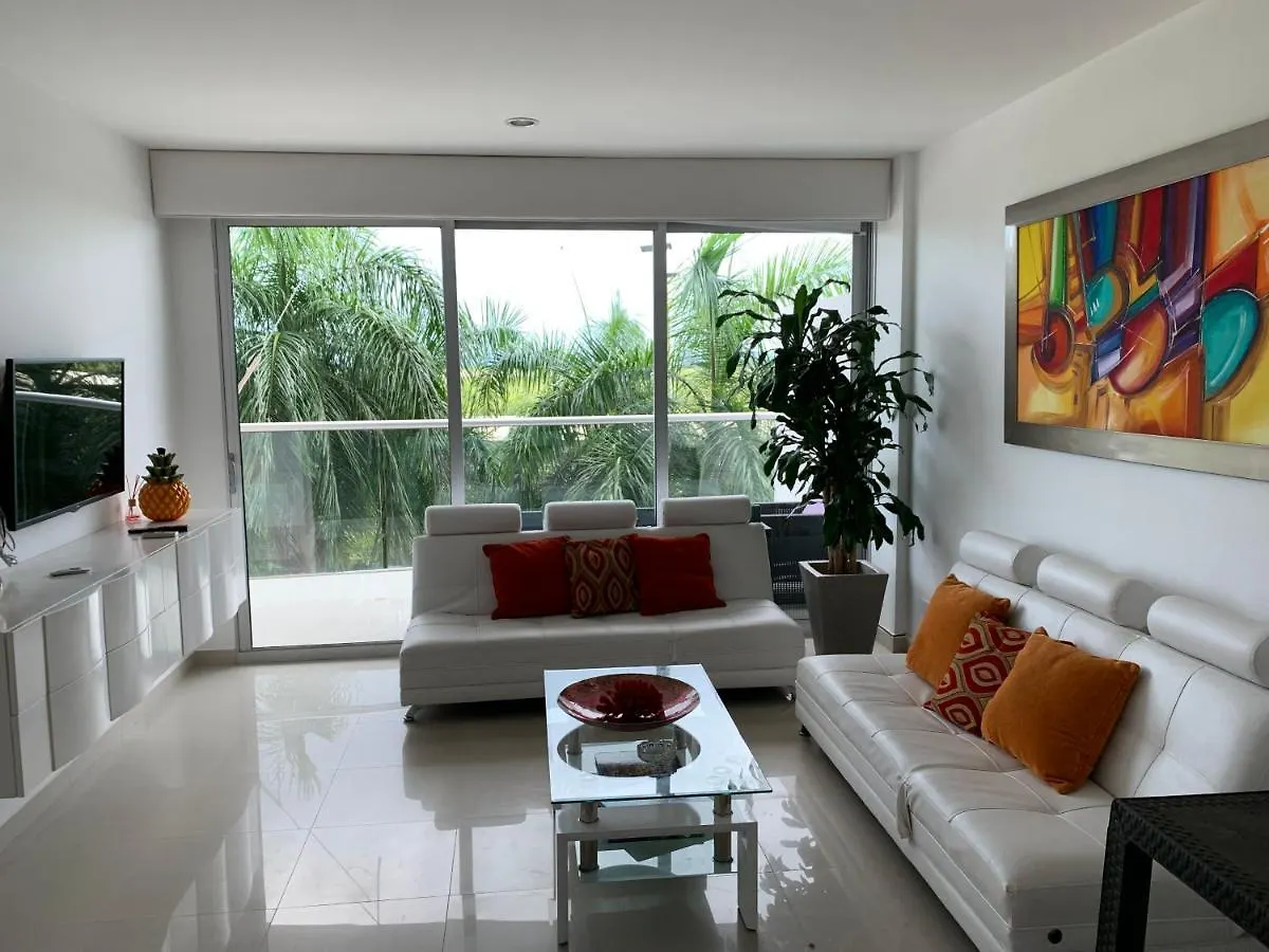 Apartamento Confort Frente A La Playa En Cartagena! アパート